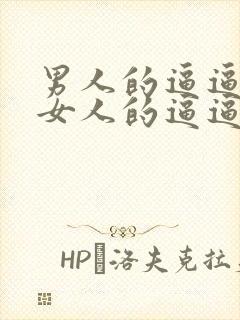 男人的逼逼插入女人的逼逼