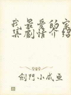 我最爱的家人分集剧情介绍