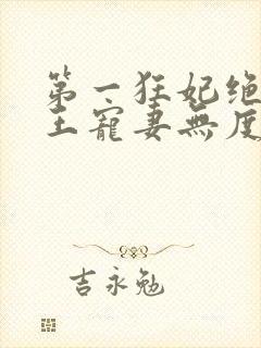 第一狂妃绝色邪王宠妻无度