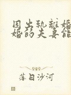 因出轨离婚后复婚的夫妻能幸福吗