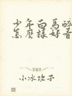 少年白马醉春风怎么样好看吗