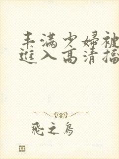 丰满少妇被猛烈进入高清搐