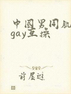 中国男同肌肉男gay互操封面