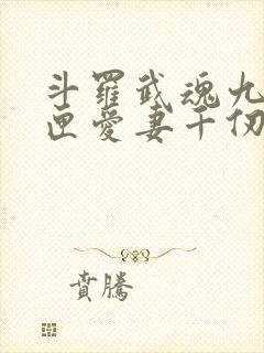 斗罗武魂九仙剑匣爱妻千仞雪封面