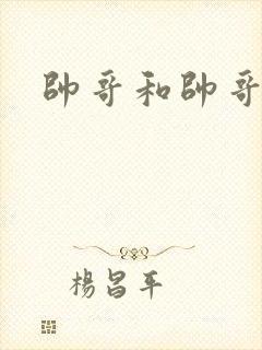 帅哥和帅哥互操