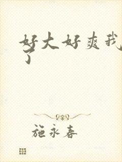 好大好爽我高潮了