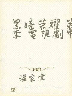 黑暗荣耀 第一季 电视剧中文版免费观看