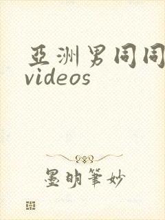 亚洲男同同性恋videos