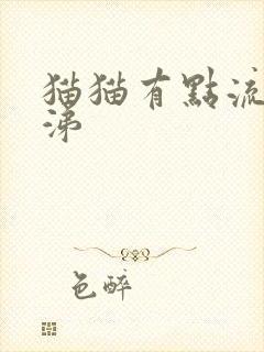 猫猫有点流清鼻涕