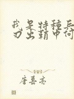 我是特种兵之利刃出鞘中何晨光