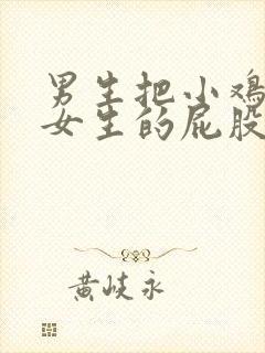 男生把小鸡插到女生的屁股里视频