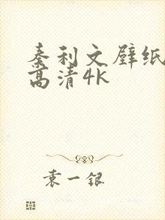 秦利文壁纸全屏高清4k