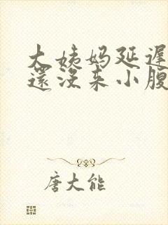 大姨妈延迟八天还没来小腹偶尔痛