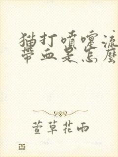 猫打喷嚏流鼻涕带血是怎么回事