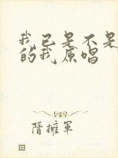 我已是不是当年的我原唱