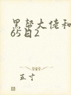 黑帮大佬和我365日2