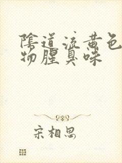 阴道流黄色分泌物腥臭味