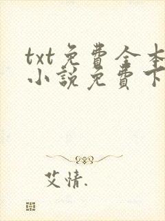 txt免费全本小说免费下载网