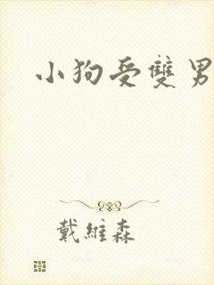 小狗受双男主封面