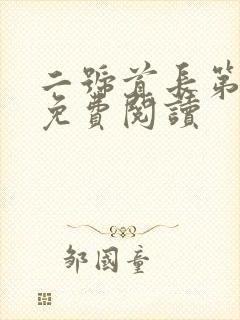 二号首长第四部免费阅读封面