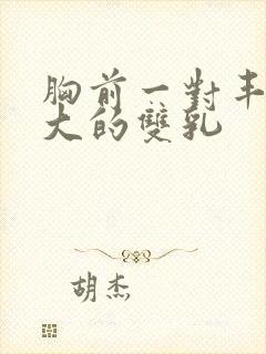 胸前一对丰满硕大的双乳