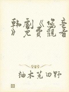 韩剧《您辛苦了》免费观看封面