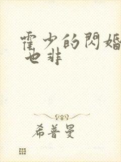 霍少的闪婚暖妻 也非