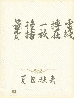 最后一搏电影免费播放在线观看