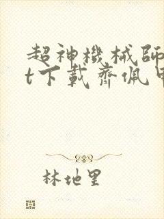 超神机械师txt下载齐佩甲