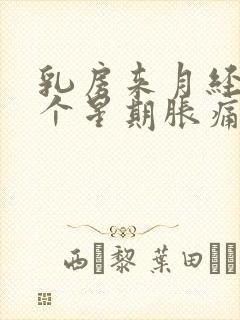 乳房来月经前一个星期胀痛正常吗会怀孕吗