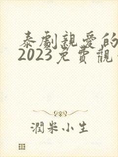泰剧亲爱的女士2023免费观看全集