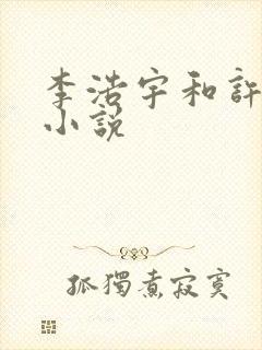 李浩宇和许馨的小说