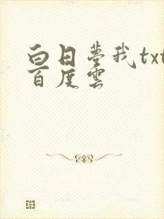 白日梦我txt百度云