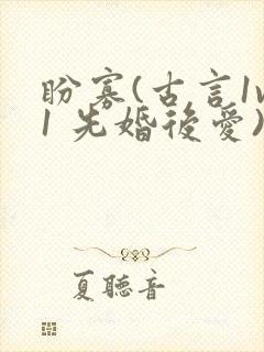 盼寡(古言1v1 先婚后爱)荔枝好多封面