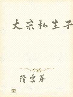 大宋私生子