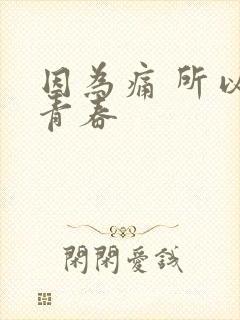 因为痛 所以叫青春封面