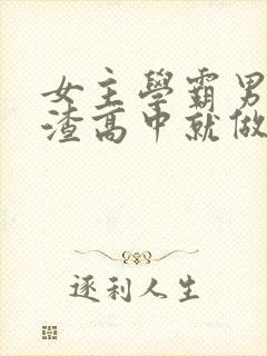 女主学霸男主学渣高中就做了封面