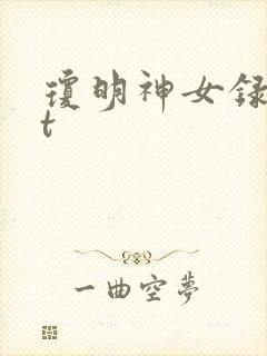 琼明神女录txt封面