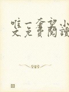 唯一奢望小说全文免费阅读