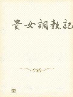 贵女调教记