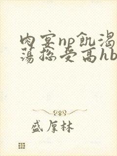 肉宴np饥渴放荡总受高hbl