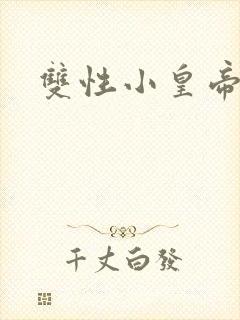 双性小皇帝封面