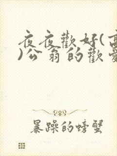 夜夜欢好(高h)公翁的欢爱封面
