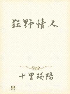 狂野情人封面