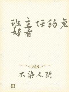 班主任的兔子真好看封面