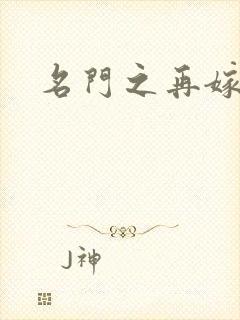 名门之再嫁封面