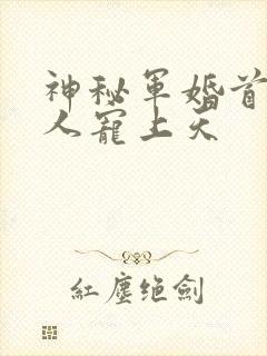 神秘军婚首长大人宠上天