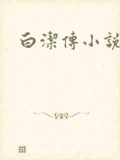白洁传小说