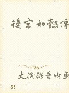 后宫如懿传小说