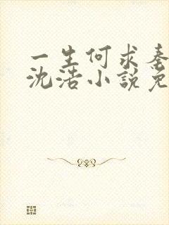 一生何求秦菲雪沈浩小说免费阅读全文